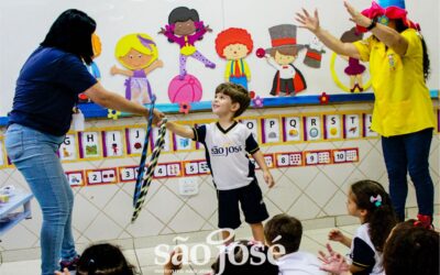 ✨ A alegria do circo animou o aprendizado no São José!