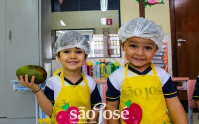 São José Kids aguça os sentidos criando sua salada de frutas!